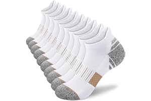 Amutost Ankle Socks Womens Athletic Running Comfort Cushioned 3/5/6Pairs