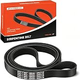 A-Premium Serpentine Belt 6-Rib 84.06 In Compatible with Honda | for Honda, Acure &amp; Mercedes-Benz - Ridgeline, Odyssey, Pilot, Accord Crosstour, Accord, RL, MDX, TL, ZDX, E350, GLK350, ML350