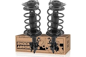 KUIPERAUTO 172948 172947 Complete Front Struts Coil Spring Assembly Compatible for 2014 2015 2016 2017 2018 2019 Nissan Sentra Front Pair Set Replacement Shock Absorbers