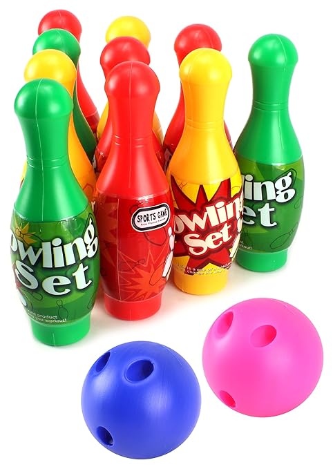 shimmer and shine bowling set