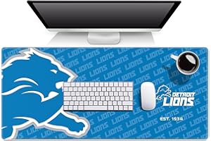 YouTheFan NFL Detroit Lions Logo Series Desk Pad