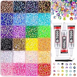 16000Pcs Resin Jelly Rhinestones for