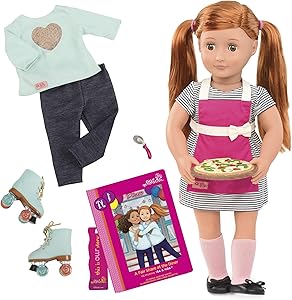 Our Generation Dolls Noa 18" Deluxe Doll with Book