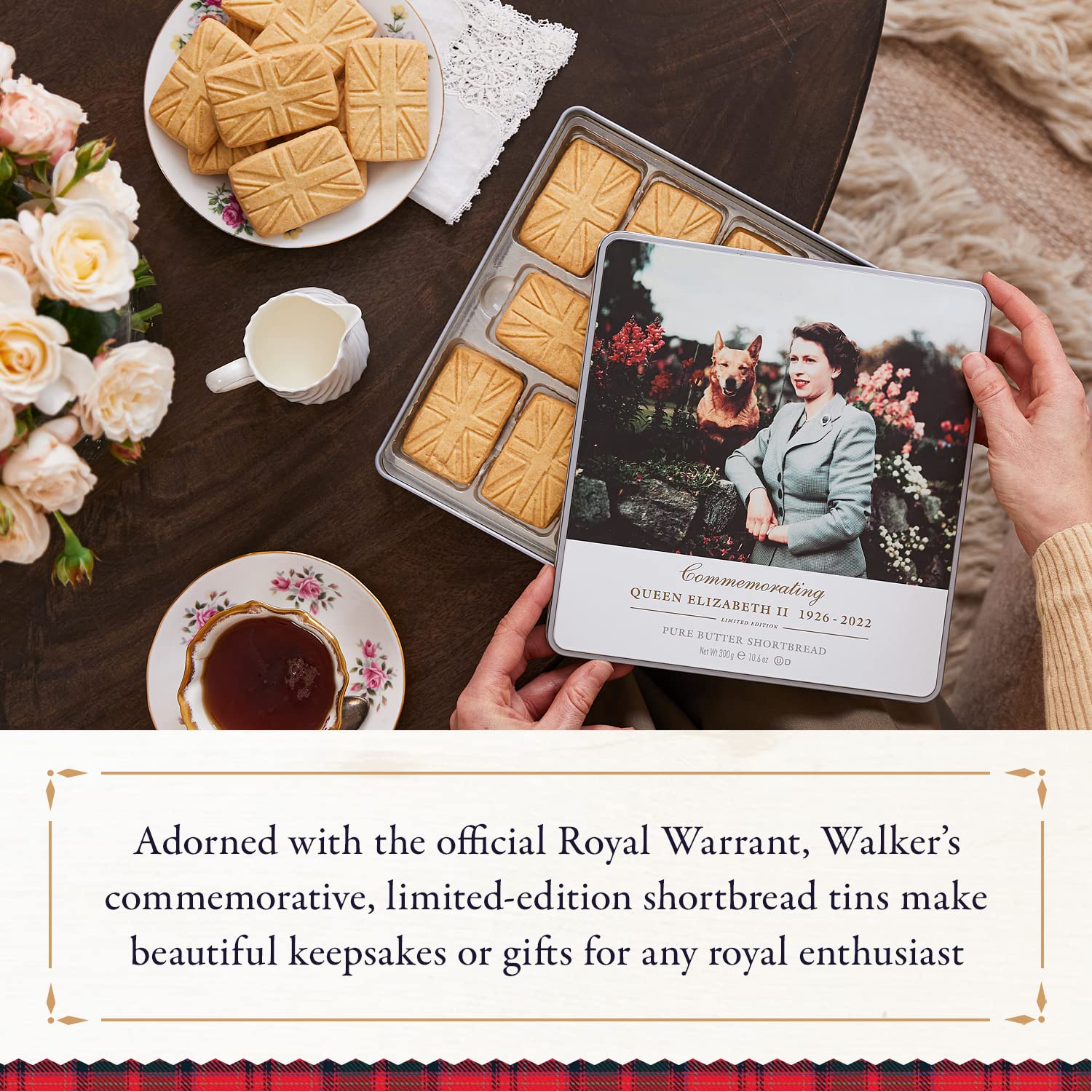 Walker's Shortbread Queen Elizabeth II Limited Edition Commemorative