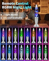17 Colors Changing Liquid Motion Lamp with