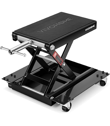 Amazon.com: DOLUNTO 500KG/1100LBS Capacity Motorcycle Lift Jack