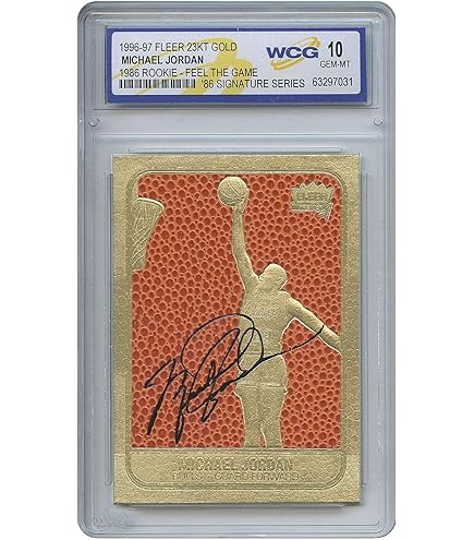 Amazon.com: 1997 Skybox Z-Force Michael Jordan 23K Gold Card