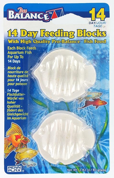 Amazon Com Penn Plax Pro Balance 14 Day Vacation Feeding Blocks