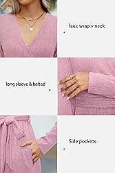 Newshows Womens 2024 Fall Sweater Dress Long Sleeve