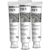 CEELIKE 7.5% Hydroxyapatite Toothpaste &ndash; Supports Strong Enamel, Protects Gums &amp; Freshens Breath &ndash; Fluoride-Free, Ideal for Sensitive Teeth, 120g (3)