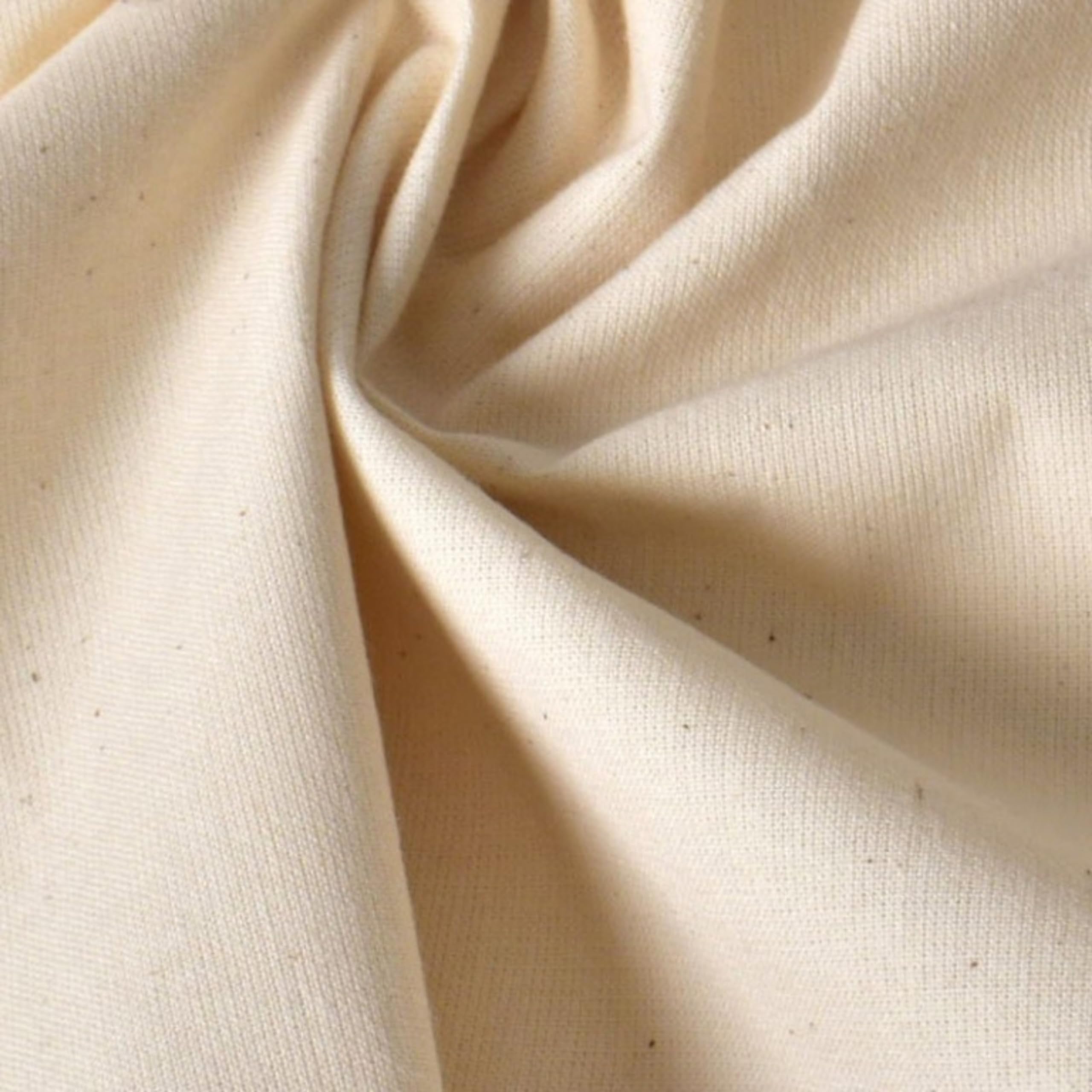 100% Cotton Natural Calico Unbleached Crafting Fabric - Medium Weight -167 cm (66 inches) Wide (4 METRE)