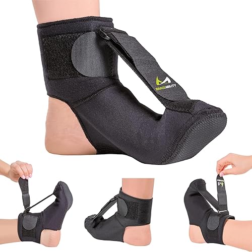 Achilles Tendon Night Splint For Foot Pain BraceAbility Plantar