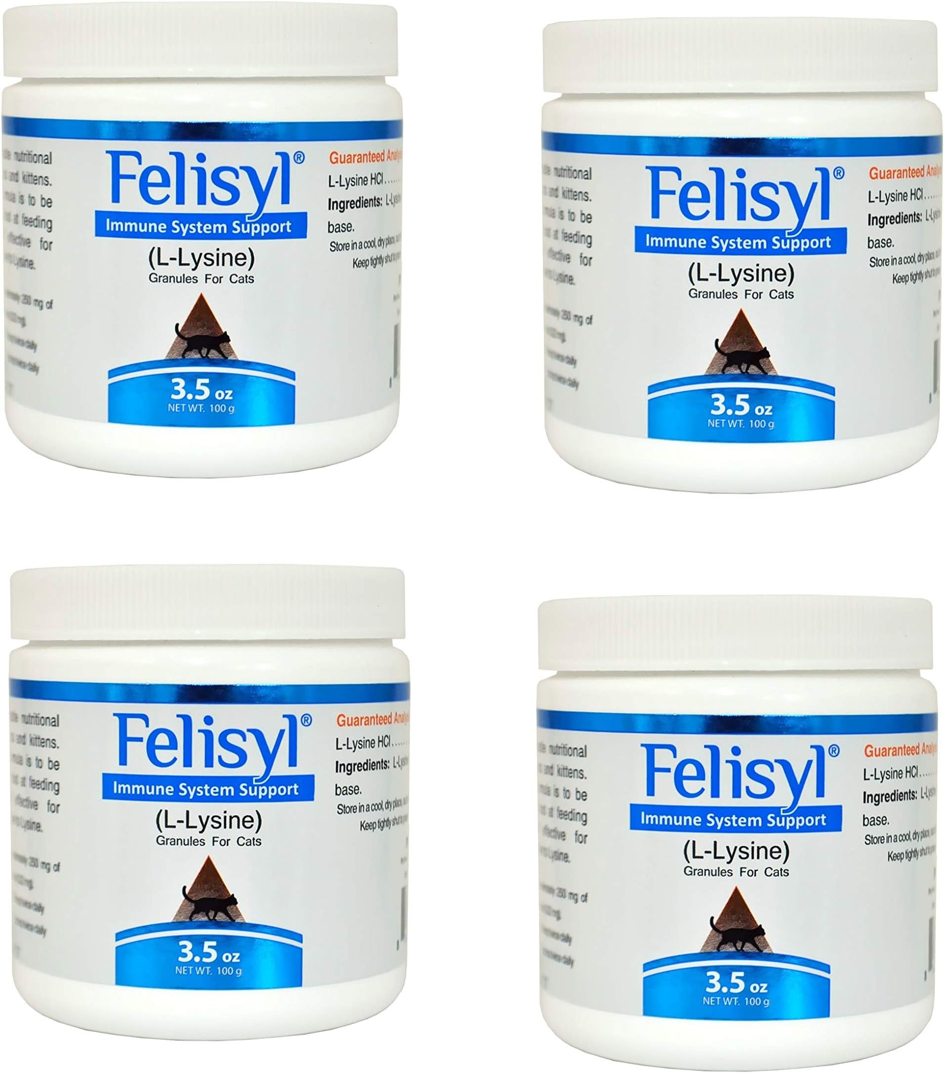 Felisyl Immune System Support Granules - Support Healthy Tissues, Respiratory and Vision for Cats - 3.5 oz