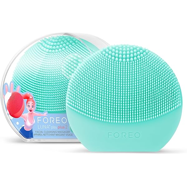 FOREO LUNA mini 2 ミントブルー FOREO Luna Mini 2 Facial Cleansing Device AQUAMARINE - New