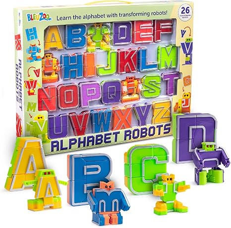 transforming alphabet robots