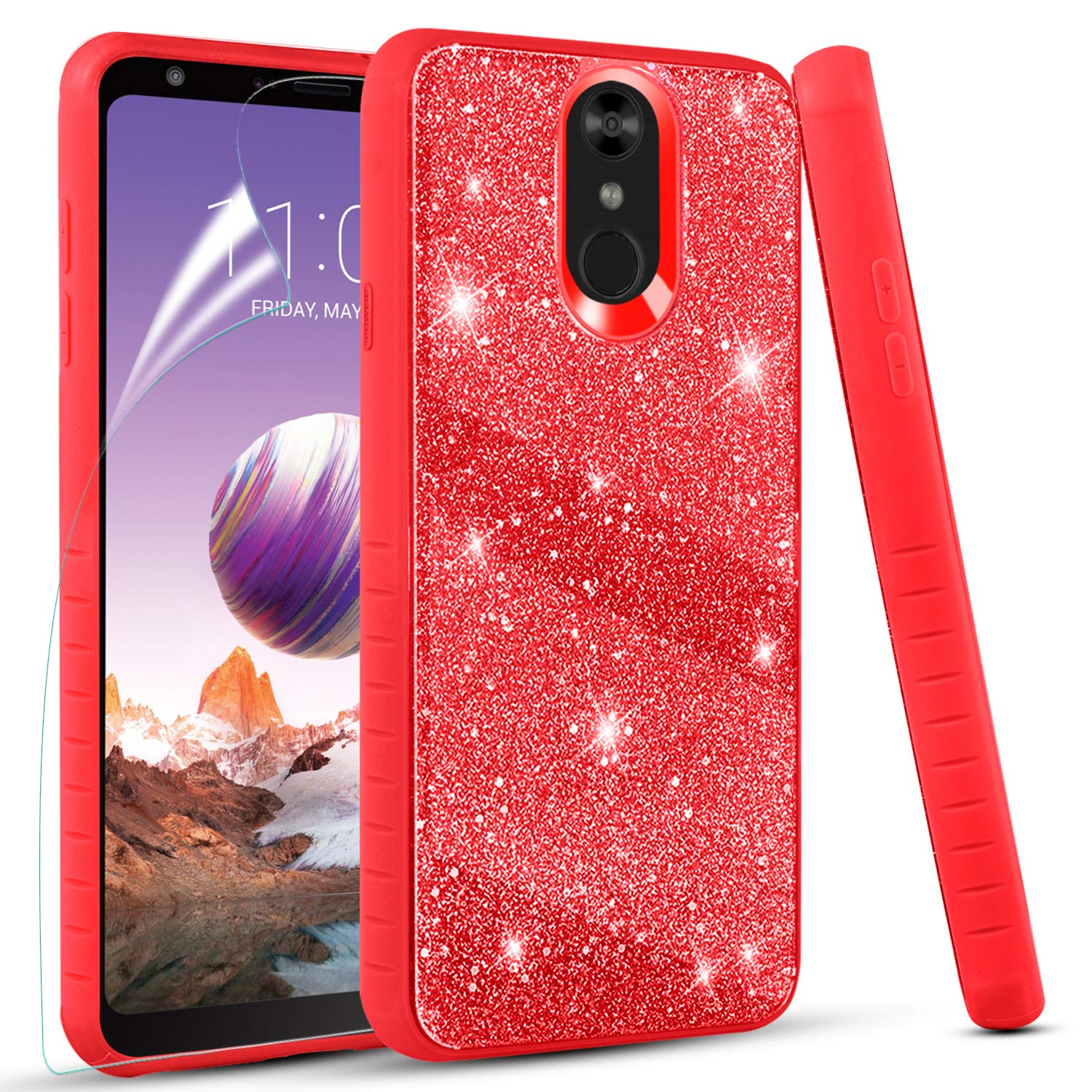 Best lg stylus 4 phone case red