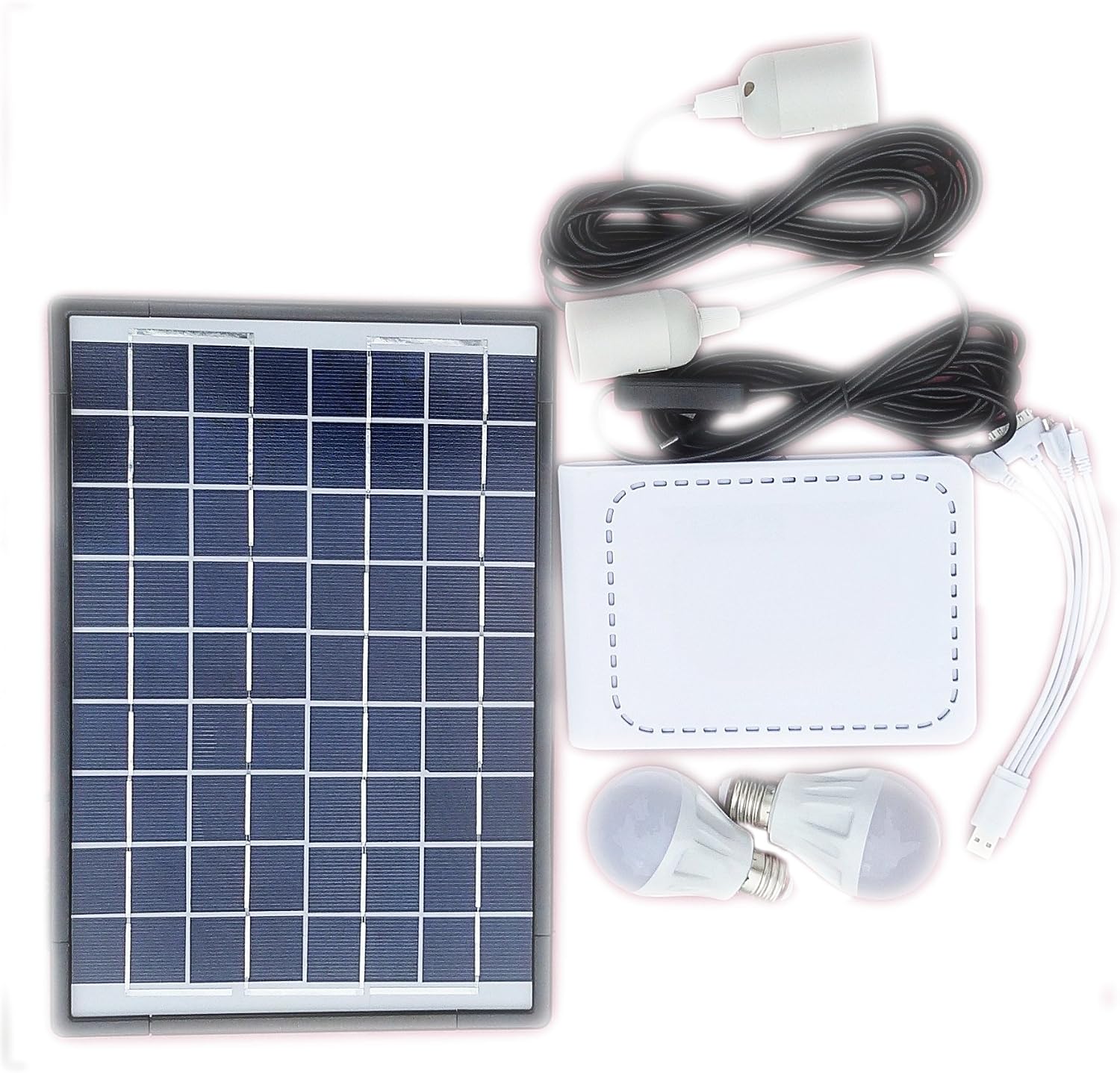 Amazoncom Solar Lighting System Kit 10w Solar Panel With