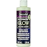 Deco Art Ultimate Glow-In-The-Dark Paint 8oz
