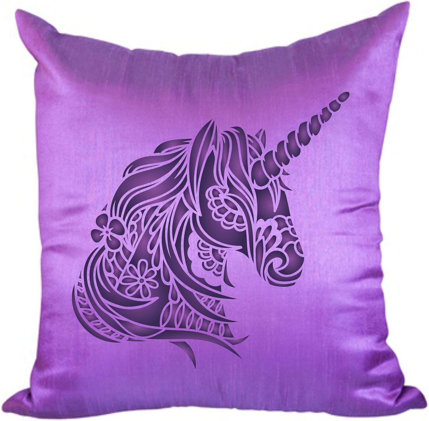Unicorn Head Stencil, 25.40 x 25.40 cm (L) - Stencil Company Original Decorative Tribal Horse Pony Unicorn Stencil - Image 3