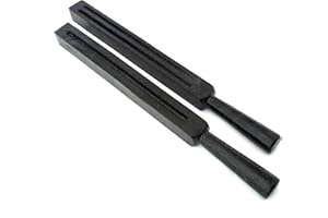 TDS ONLINE STORE 15 Inch Double Sided Ingot Wire Mold with Handle Gray in Color