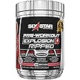 Pre Workout + Weight Loss | Six Star PreWorkout Explosion Ripped | Pre Workout Powder for Men & Women | PreWorkout Energy Pow