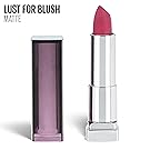Maybelline New York Color Sensational Pink Lipstick Matte Lipstick, Lust For Blush, 0.15 oz