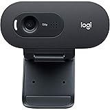 Logitech C270 Desktop or Laptop Webcam, HD 720p Widescreen for Video Calling and Recording