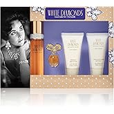 WHITE DIAMONDS by Elizabeth Taylor 4 Piece Gift Set with 1.7 EDT SPRAY for Women