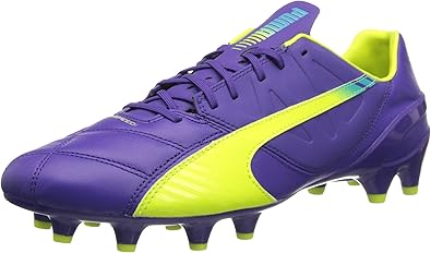 purple and white soccer cleats