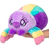 Squishable - Mini Rainbow Spider - Spooky Collection - 10 in - Soft Toy Collectible Stuffed Animal