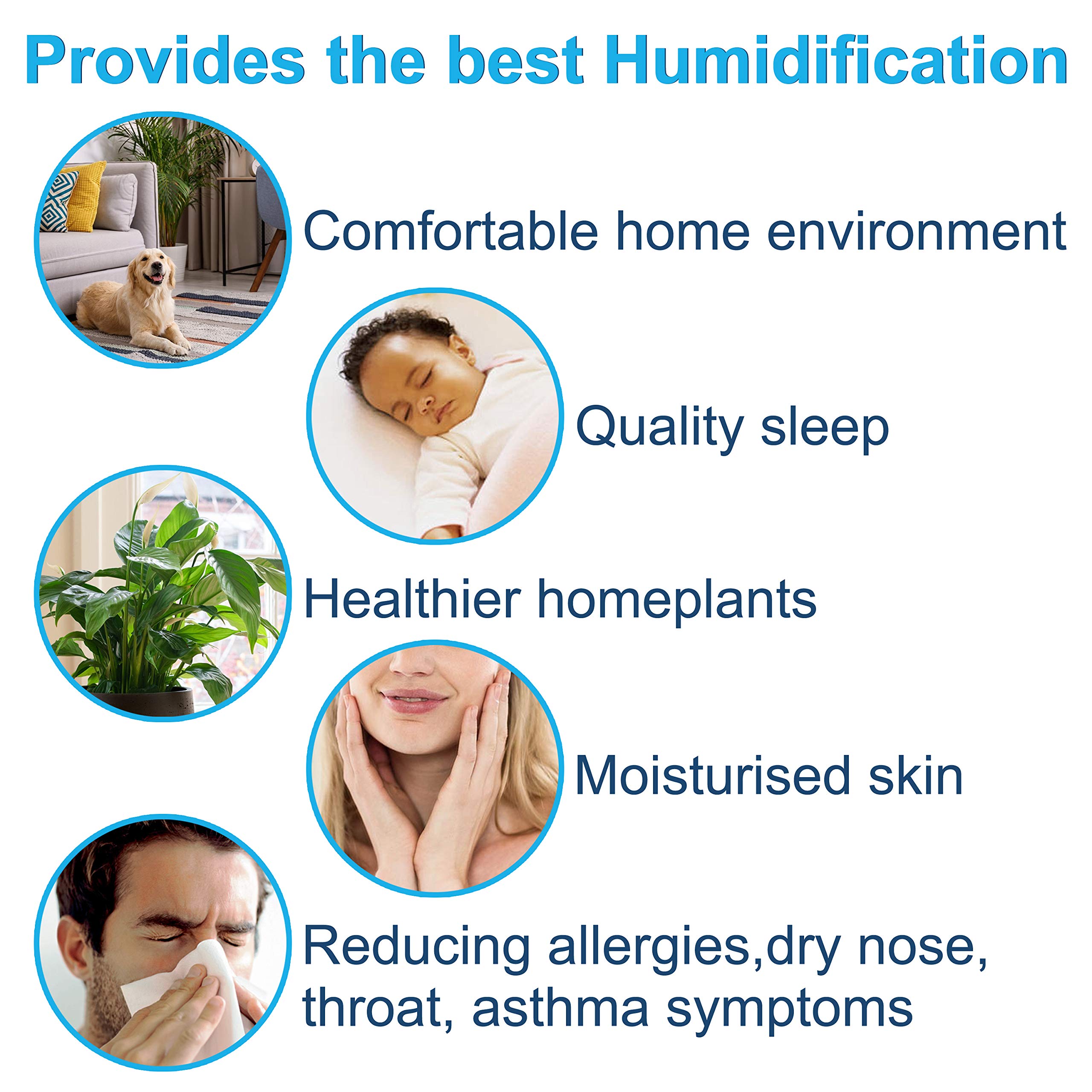 HQRP 2-Pack Water Filter compatible with Trane/American Standard BAYPAD02A1310A; HUMD300A / HUMD500A / THUMD300ABA00B / THUMD500APA00B Humidifiers 10