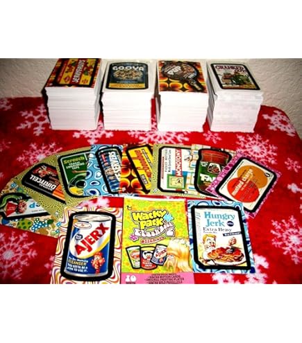 Amazon.com: Topps Wacky Packages Series 2 Complete Set of 55 Stickers  -Great Product Parodies- Designed after the classic '70s sets !! : Toys &  Games
