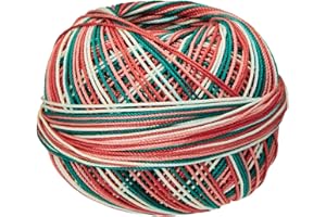 Handy Hands Lizbeth Egyptian Cotton Crochet Thread, Tatting Thread, and Knitting Thread Lace Size 10 (25 Grams 122 Yards) – HH10107, Tropical Fruit