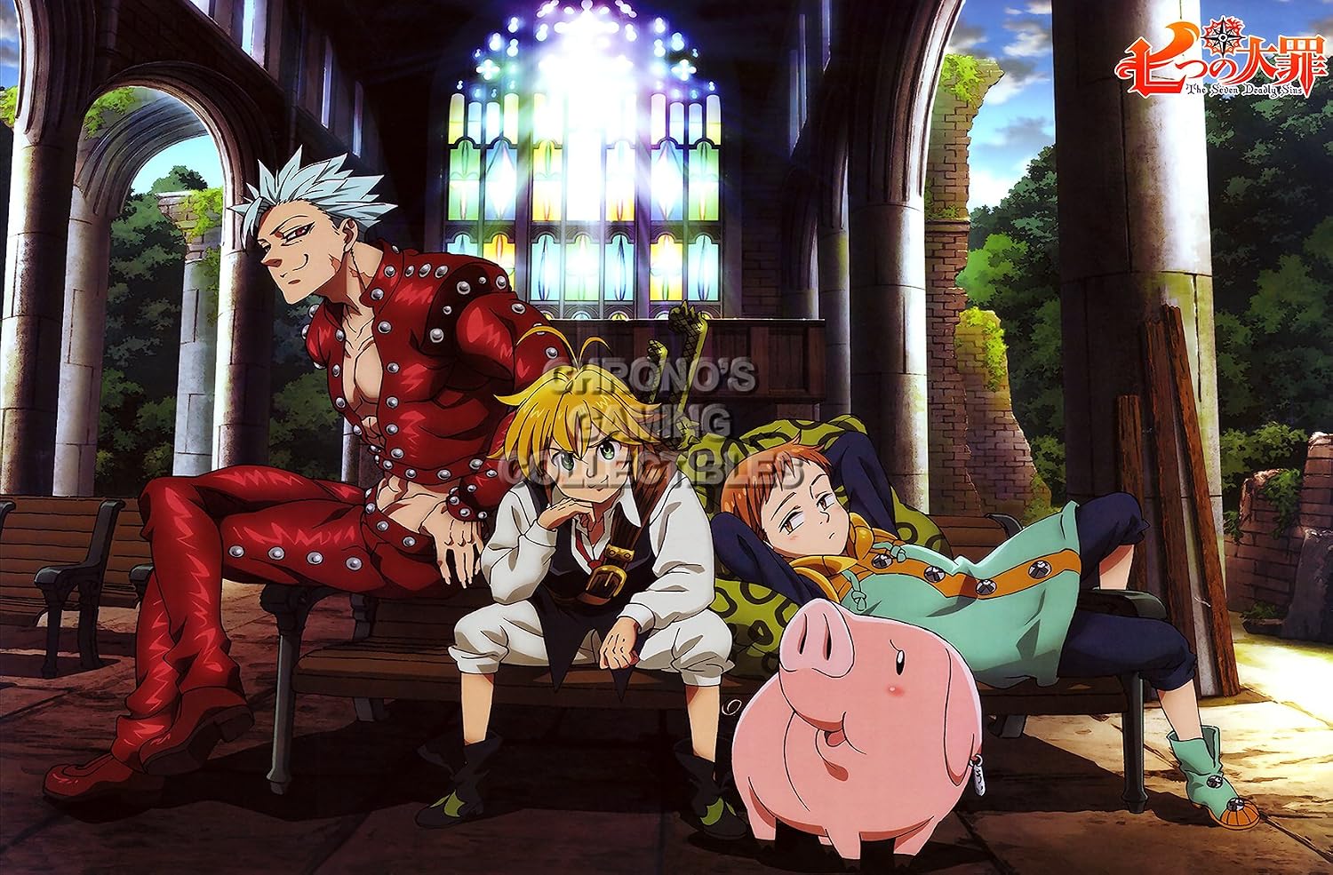 Amazon CGC Huge Poster GLOSSY FINISH The Seven Deadly Sins Anime 