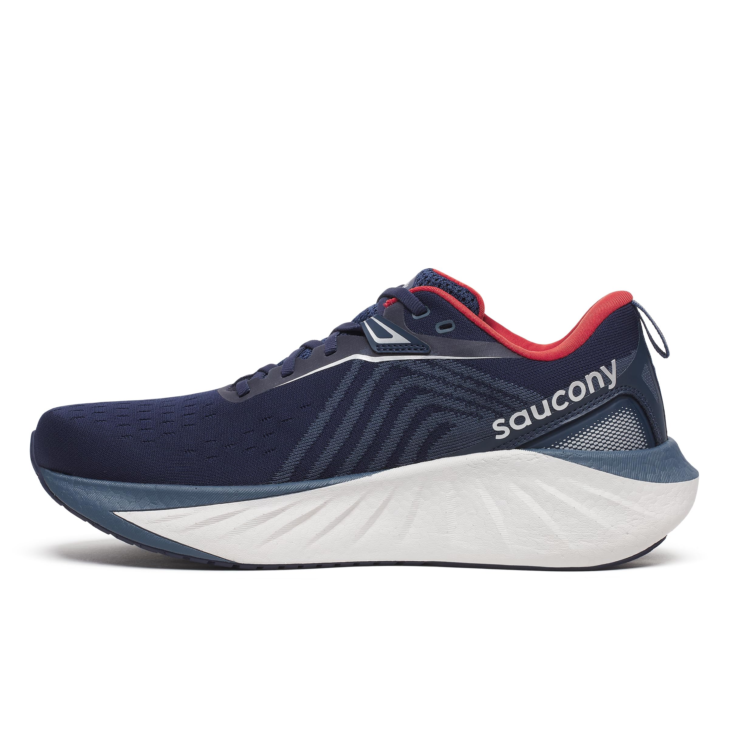 Saucony Men's Triumph 22 Sneaker, Navy/Dusk, 9 Image