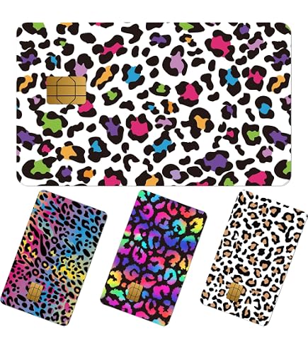 4-Pack Butterfly Credit Card Skin Stickers – Waterproof, Removable, Matte Finish, Fits Debit & Transport Cards - View #5