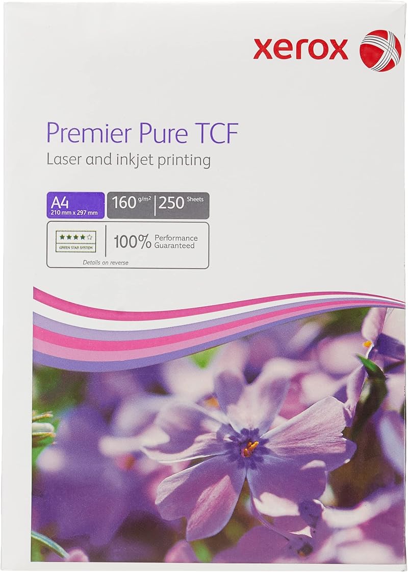 Xerox Premier A4 White 160gsm Paper Pack of 250