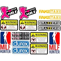 Amazon.com - GamesMonkey® - Funny Motorcycle Stickers Stickers ...