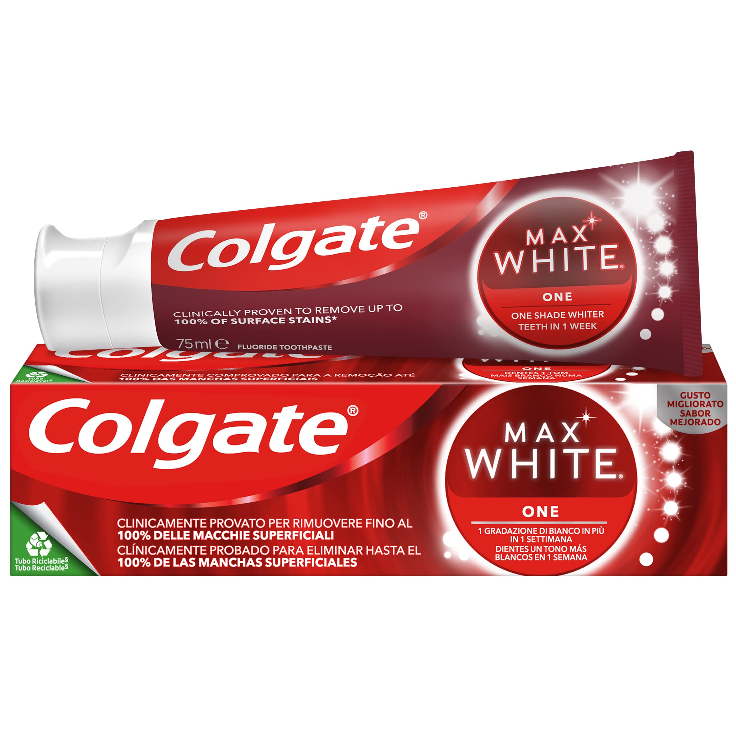 Max One White Toothpaste 75 ml