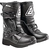 Answer Racing 446170 Powersports Motocross Protection Gear: Pee Wee Boots, Black/Black, Youth 11, 1 Pair