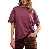 FREE PEOPLE Nina Tee - Maroon