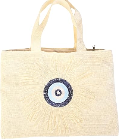 evil eye beach bag