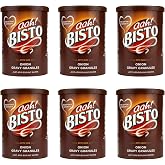 Bisto Onion Gravy Granules 170g (Pack of 6), Instant Onion Gravy Mix, Rich Savory Flavor, Smooth Texture, Easy to Prepare