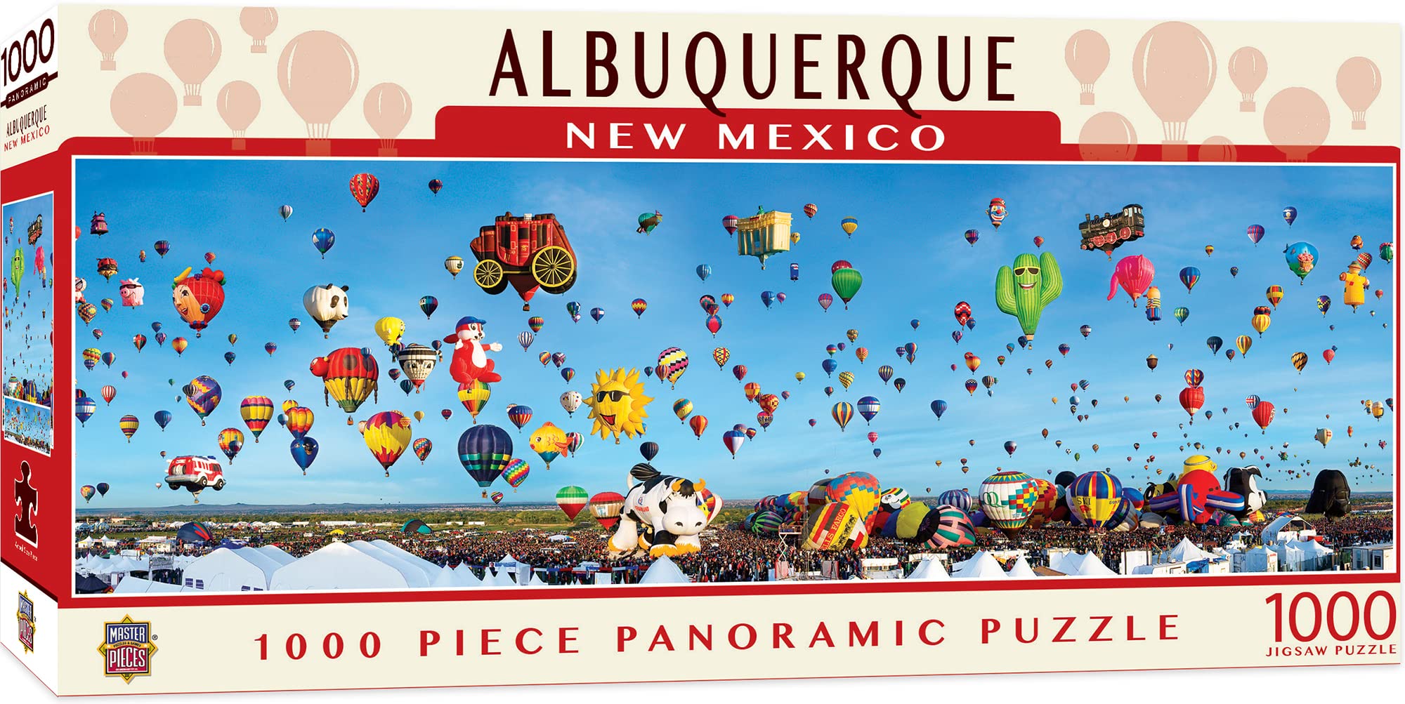 Albuquerque Balloons 1000pc Panoramic