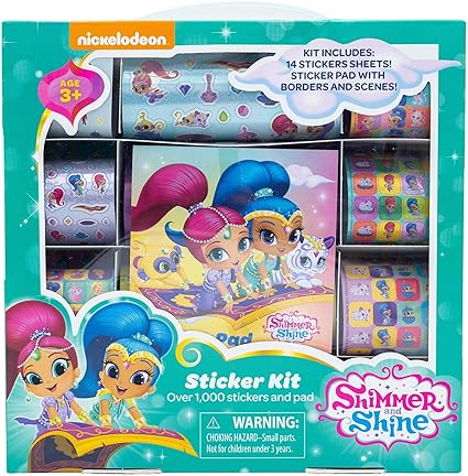 Amazon Com Shimmer Shine Sticker Kits Toys Games