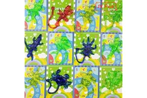 Pinkiwine 24 Pack Valentines Cards with Bulk Sticky Hands Stretchy Toys for Kids School Class Classroom Valentines Day Cards Gifts Prizes Party Favors