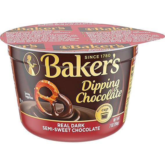 Baker's Real Dark SemiSweet Dipping Chocolate, 7 oz