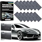 ZukQvrivelig 12Pcs Scratch Remover for Vehicles,Car Scratch Cloth Remover Nano,Nano Sparkle ClothCar Scratch Repair,Sparkle Cloth for Car Scratchess,Easily to Repair Scratches,Swirls,Paint Residue