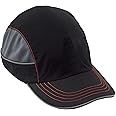 Safety Bump Cap, Baseball Hat Style, Comfortable Head Protection, Long Brim, Skullerz 8950,Black