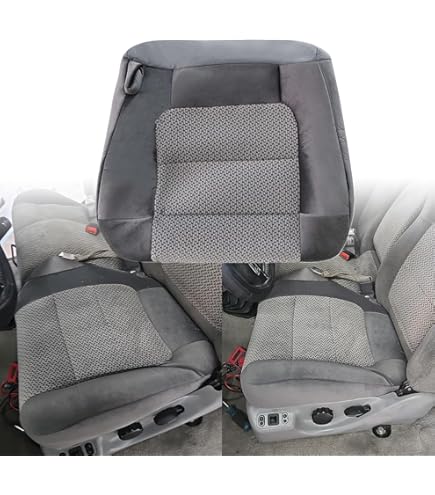 Housse De Siège Conducteur Bas Pour Ford F150 XLT 2001-2003 – Côté Conducteur, Foncée